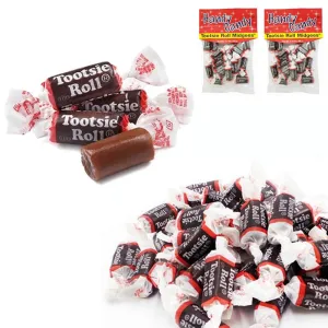 2 Bags Tootsie Roll Midgees Chocolate Chews Chewy Candy Rolls Tootsies Candies