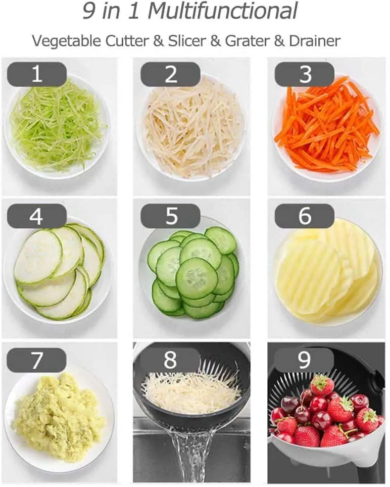 9 in 1 Vegetable Slicer