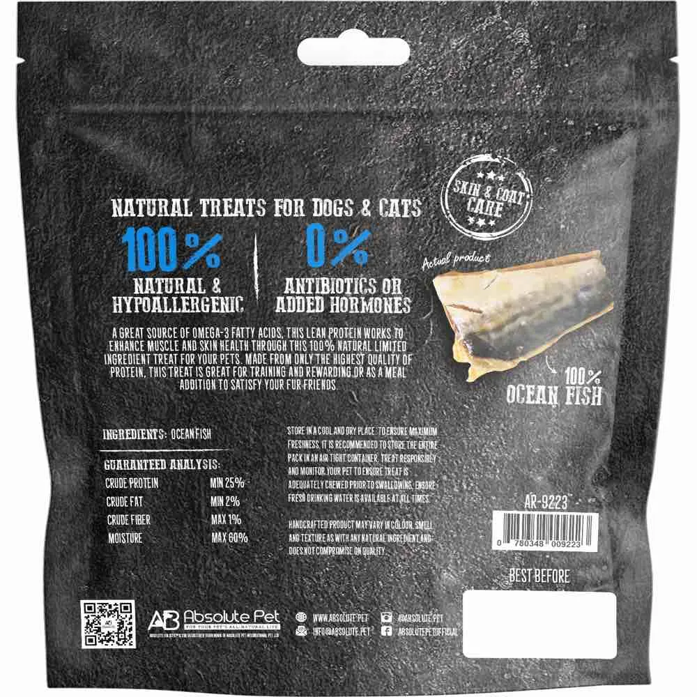 Absolute Holistic Grill In The Bag Sea Fish Grain-Free Treats For Cats & Dogs
