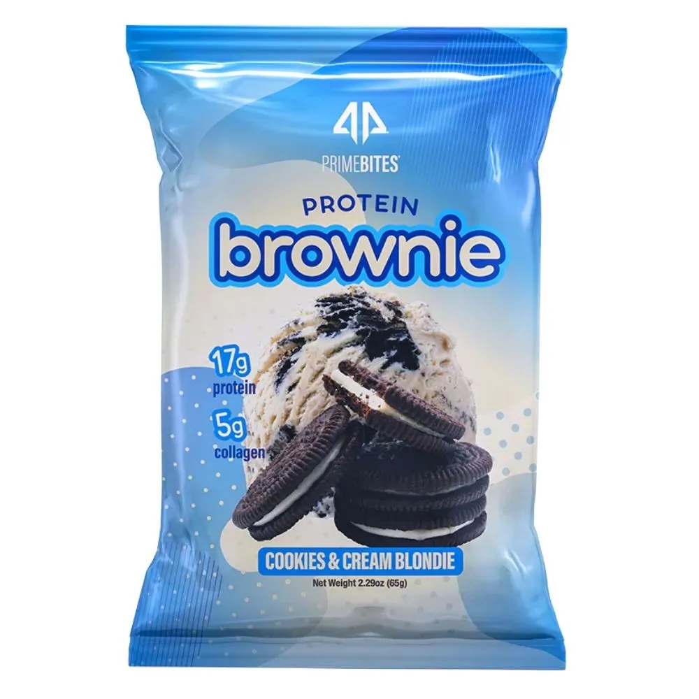 Alpha Prime Prime Bites Protein Brownies 12 Box