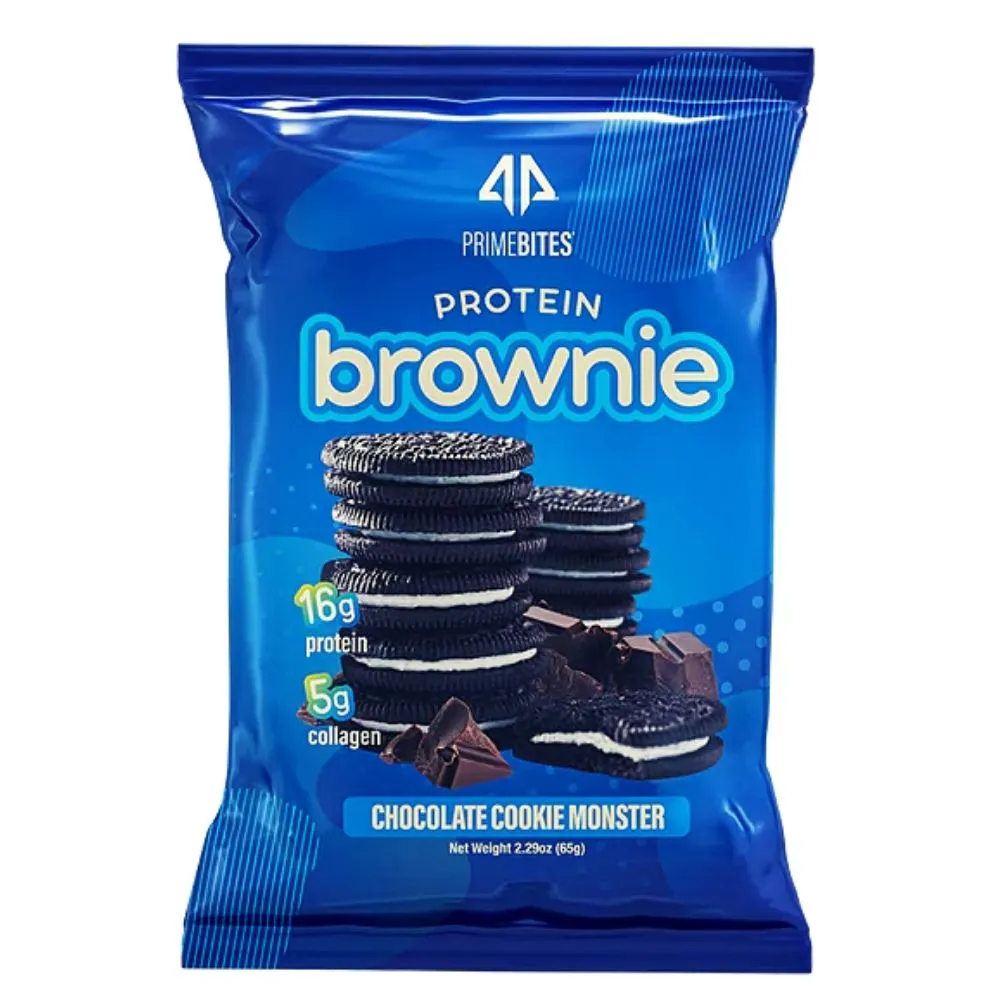 Alpha Prime Prime Bites Protein Brownies 12 Box