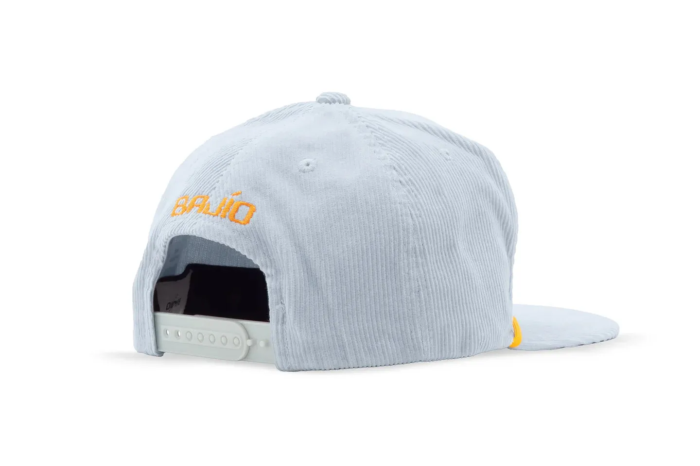 Anglerfish Flat Brim 6 Panel Corduroy Hat