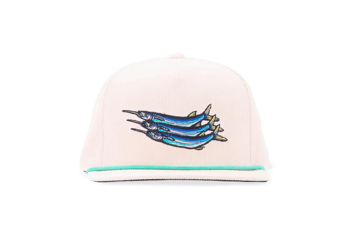 Ballyhoo Flat Brim 6 Panel Corduroy Hat