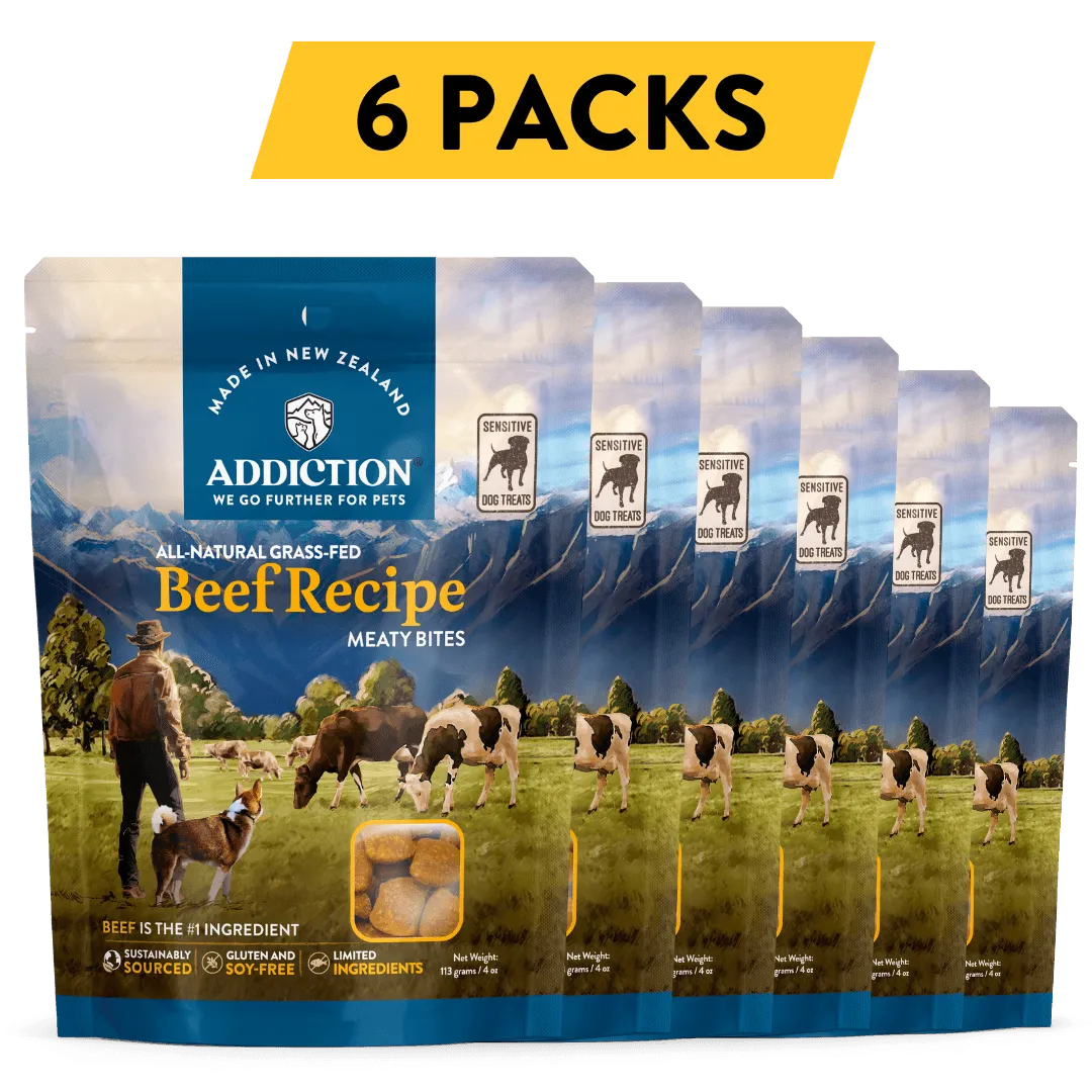 Beef Meaty Bites - Hypoallergenic Dog Treats