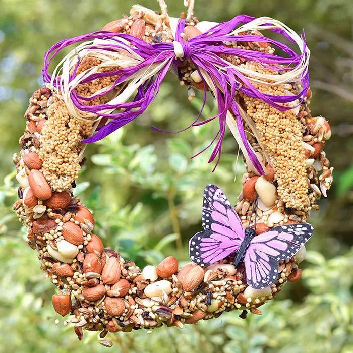 Bird Seed Wreath "Tweet"