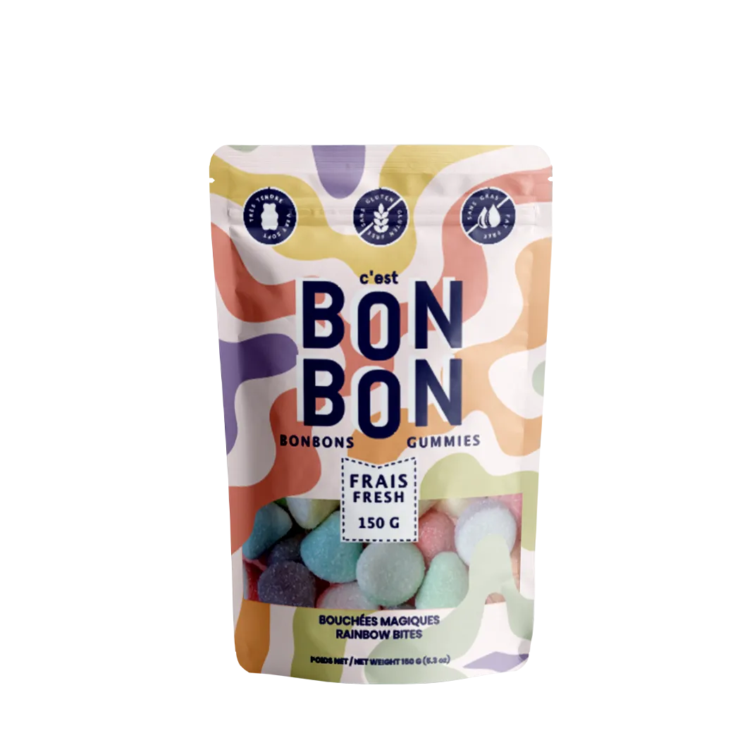 Bon Bon Rainbow Bites - Gummy Candies