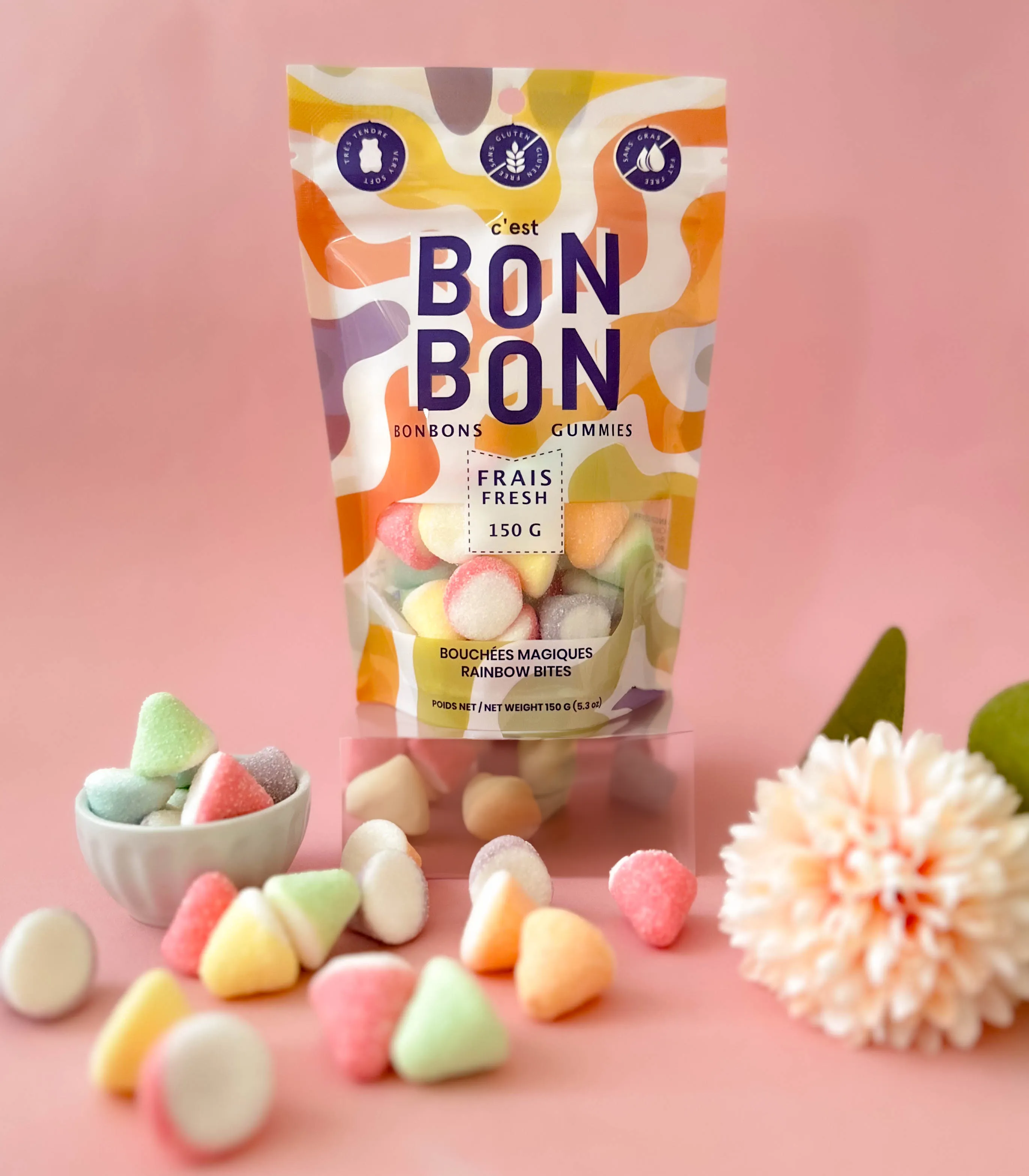 Bon Bon Rainbow Bites - Gummy Candies