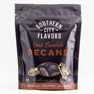 Dark Chocolate Pecans-8oz
