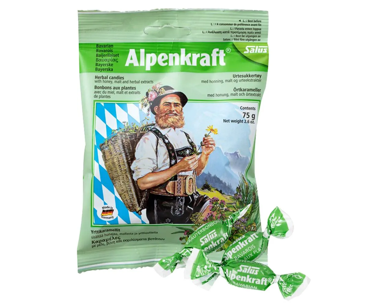 Floradix Alpenkraft Herbal Candies 75g