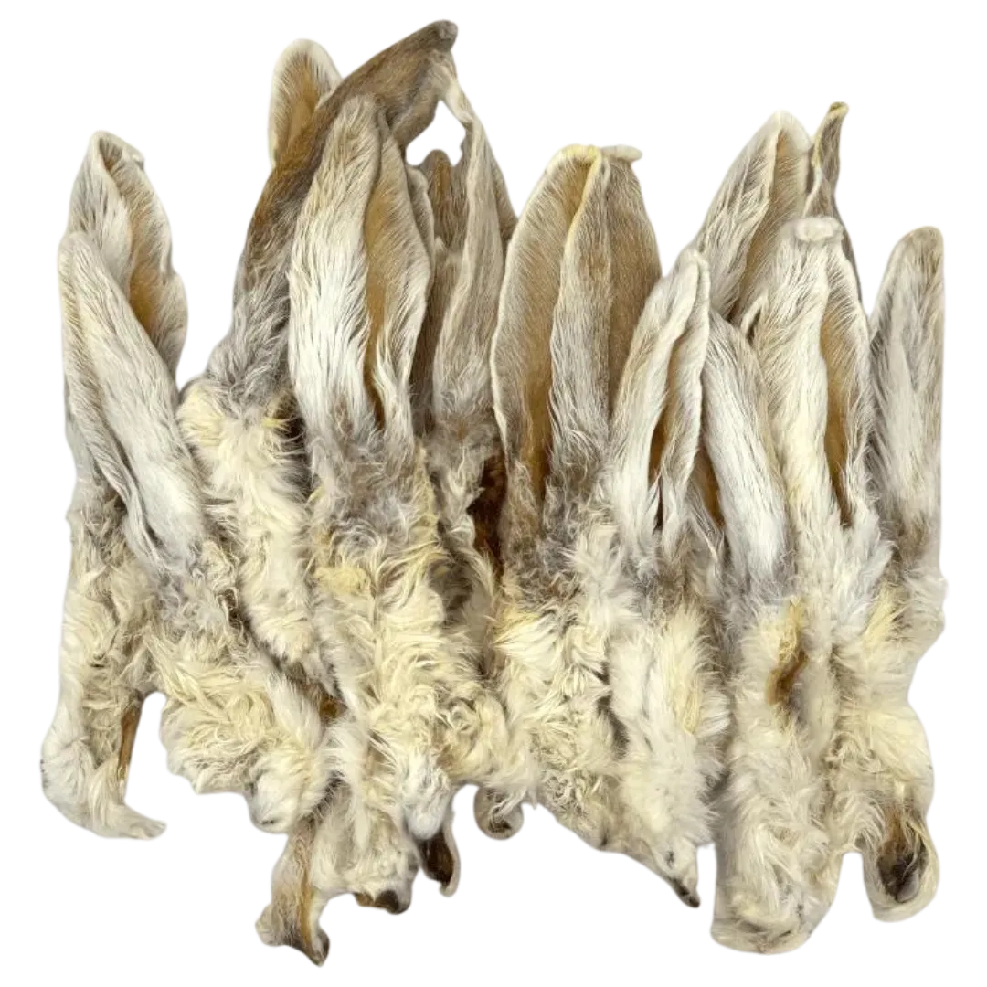 Furry Rabbit Ears Dog Treats