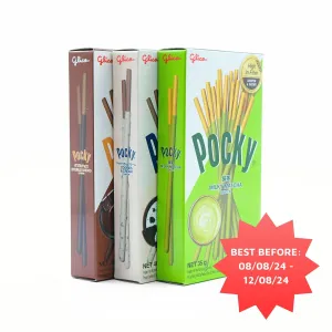 Glico Pocky Chocolate Cream Covered Biscuit Sticks
