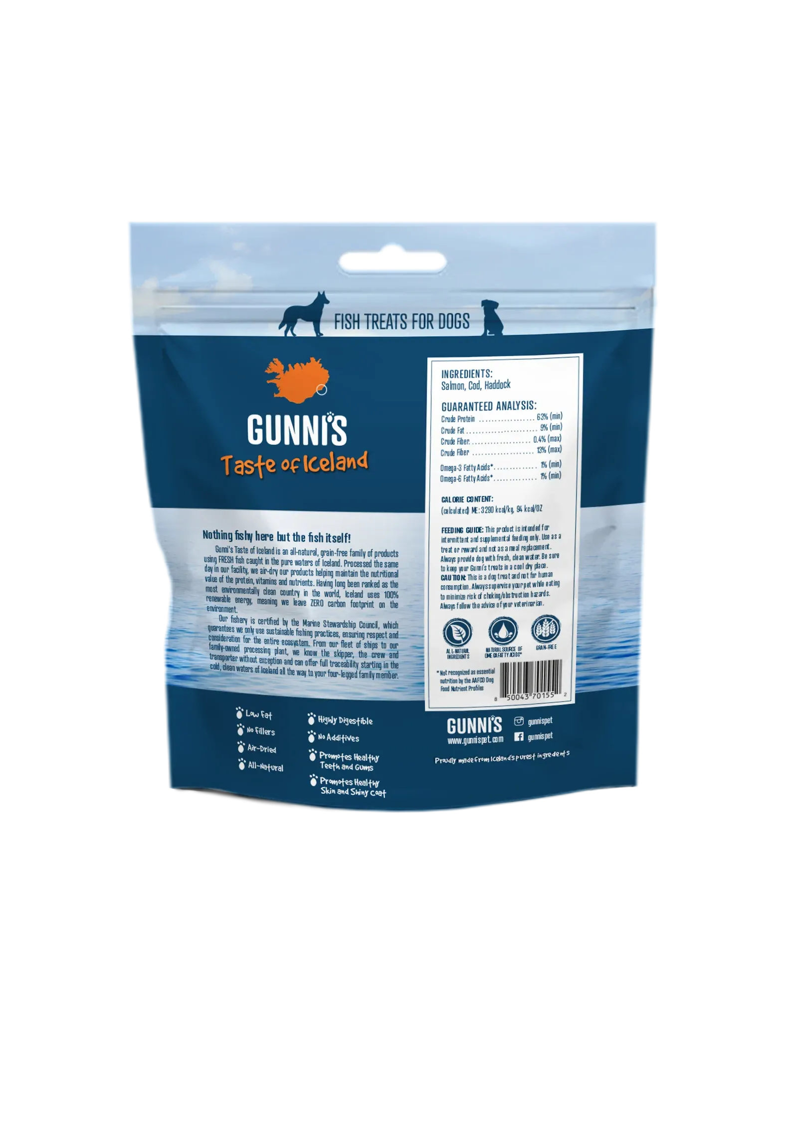 Gunni's Salmon Baby Bites