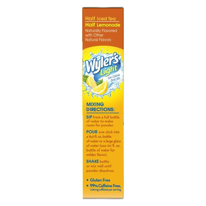 Half Iced Tea and Half Lemonade Sugar-Free Singles To Go Drink Mix