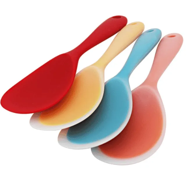 Heat-Resistant Eco-Friendly Silicone Rice Spoon