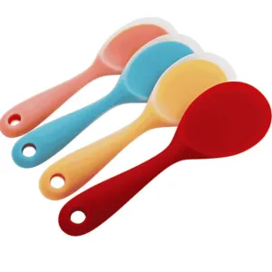 Heat-Resistant Eco-Friendly Silicone Rice Spoon