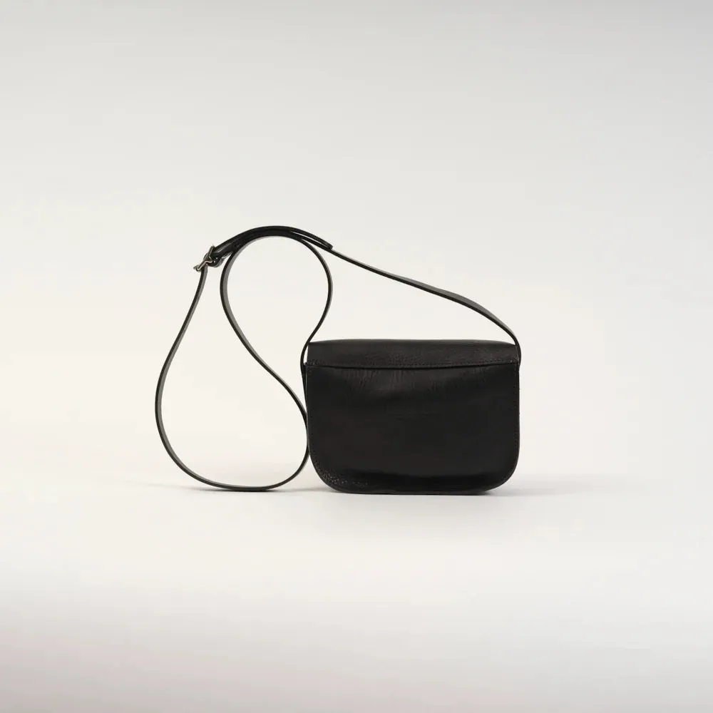 Kate Sheridan Telegram Bag in Black