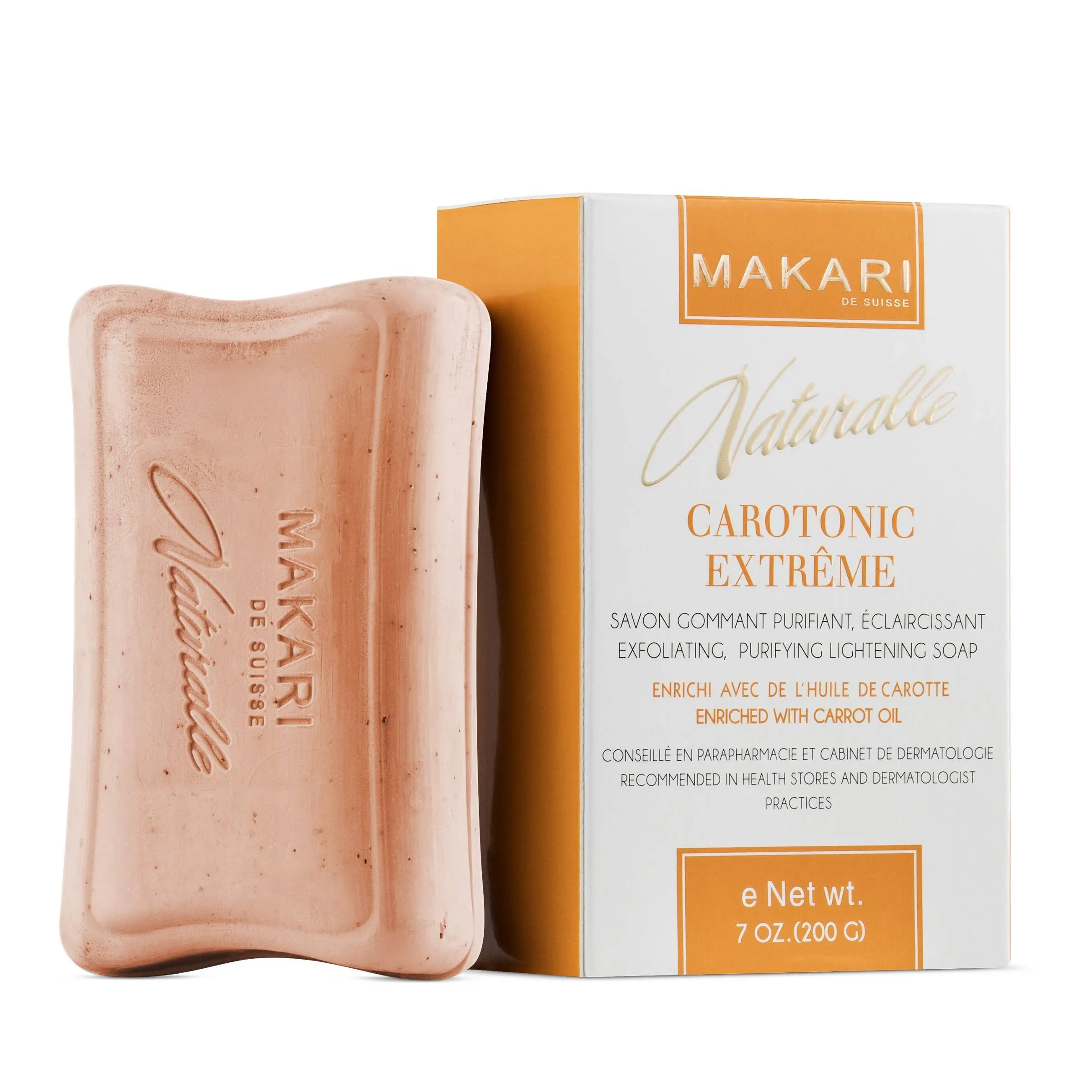 MAKARI NATURALLE  - CAROTONIC EXTREME TONING SOAP / Detoxifies.