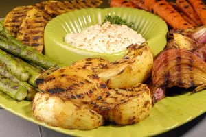 Moroccan Grilled Vegetable Platter