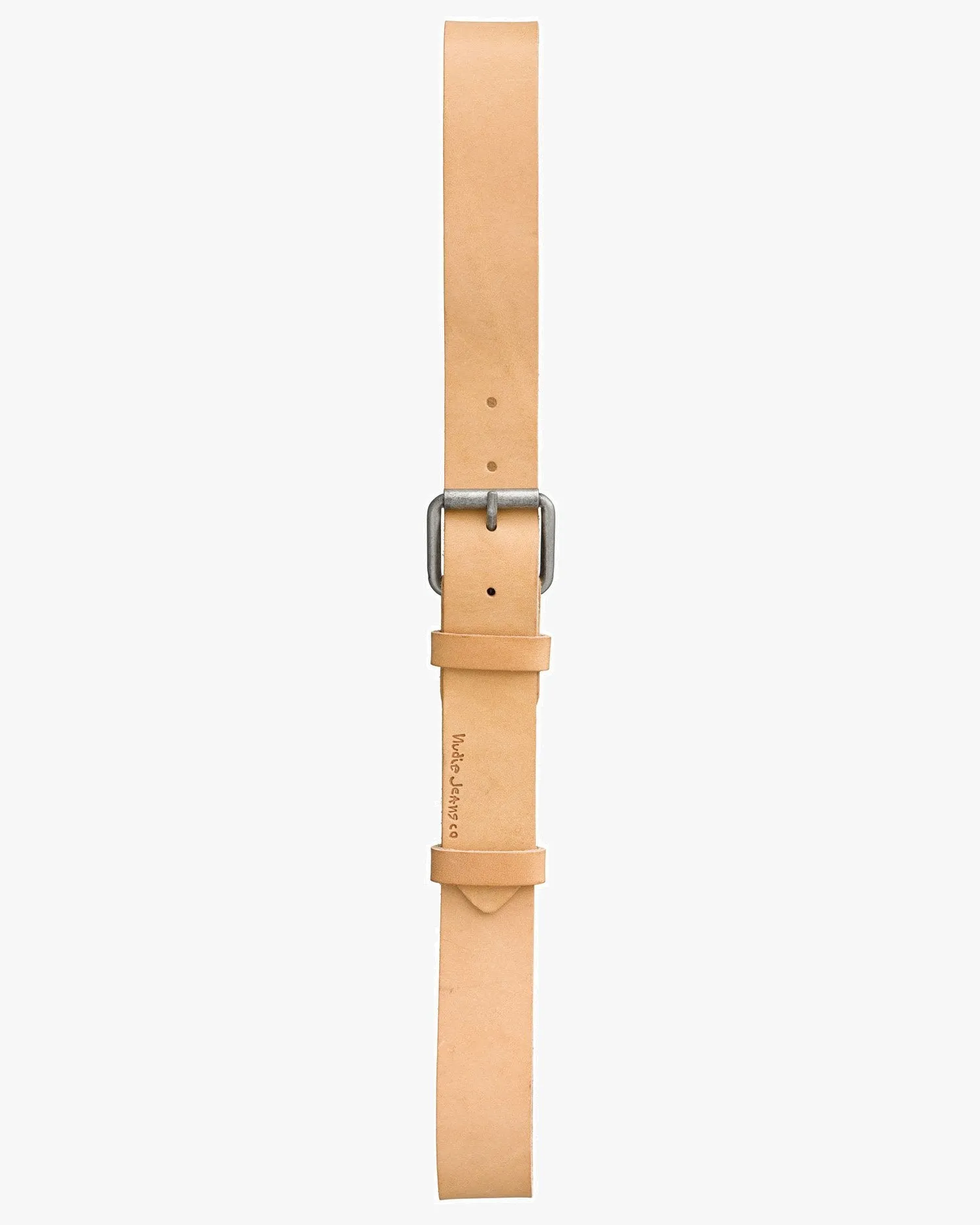 Nudie Jeans Pedersson Leather Belt - Natural