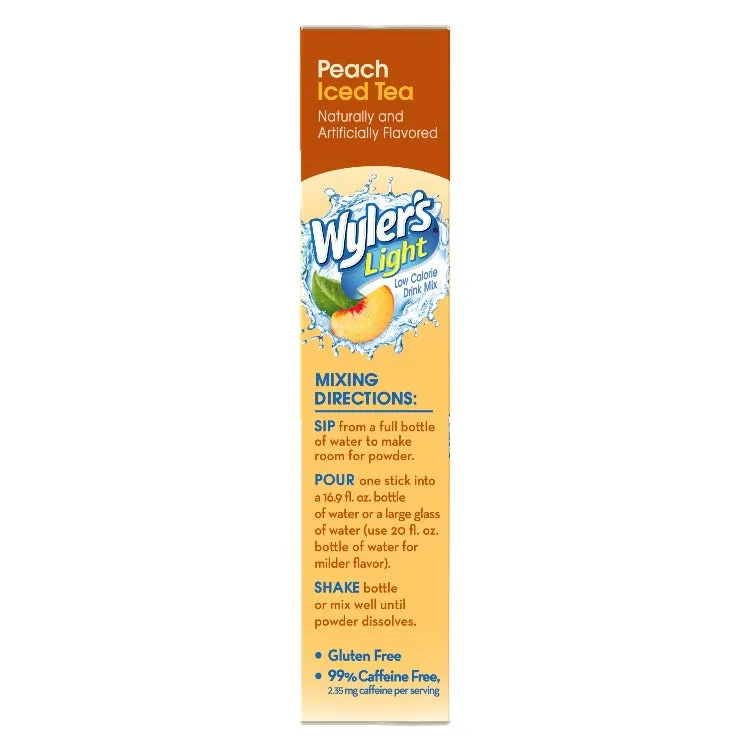 Peach Iced Tea Sugar-Free Singles To Go Drink Mix