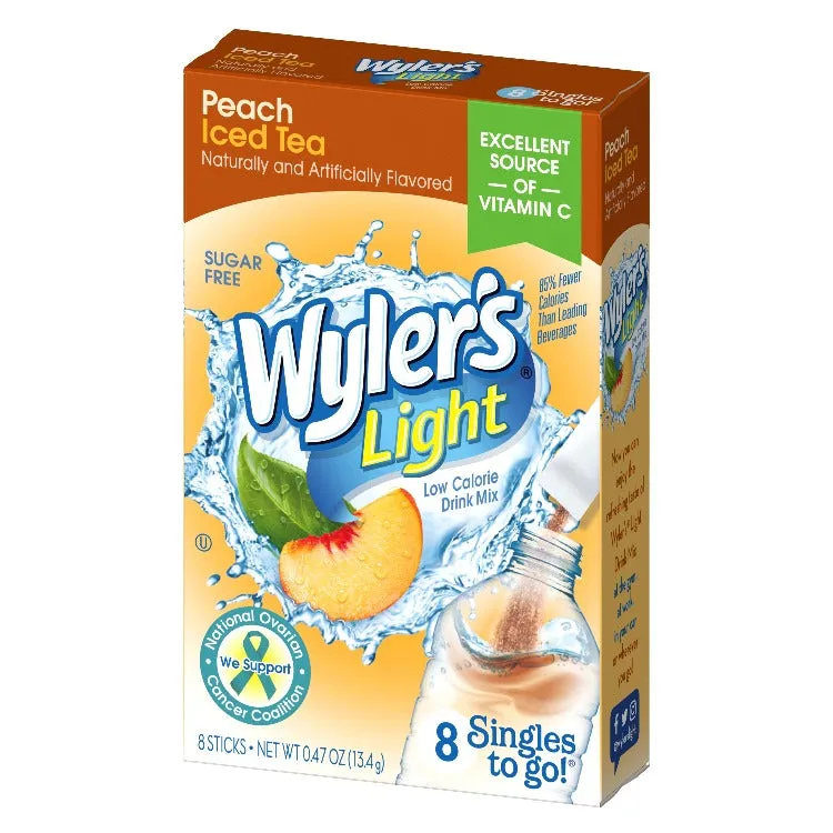 Peach Iced Tea Sugar-Free Singles To Go Drink Mix