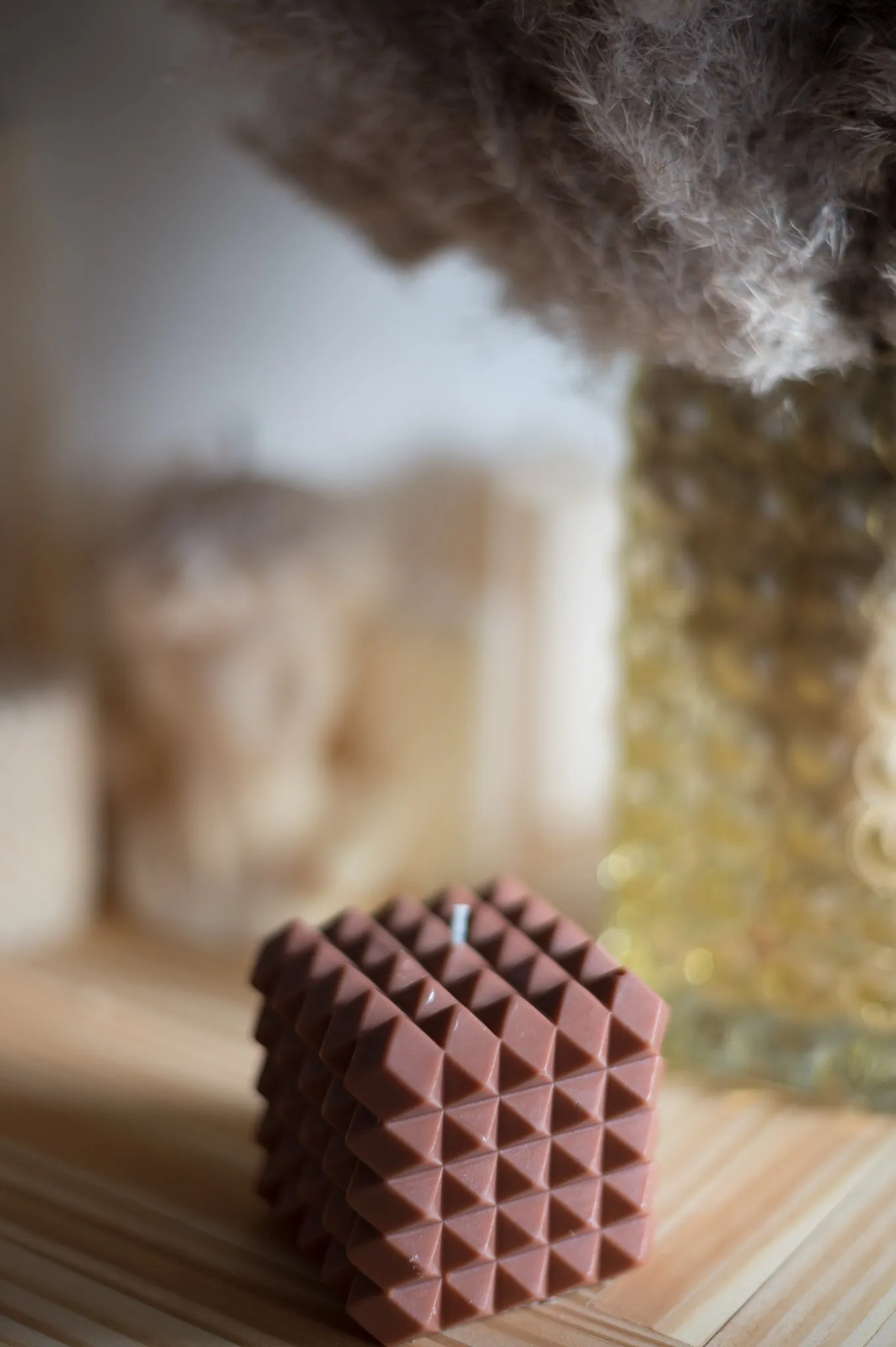 "Piramide Bubble" Candle Collection