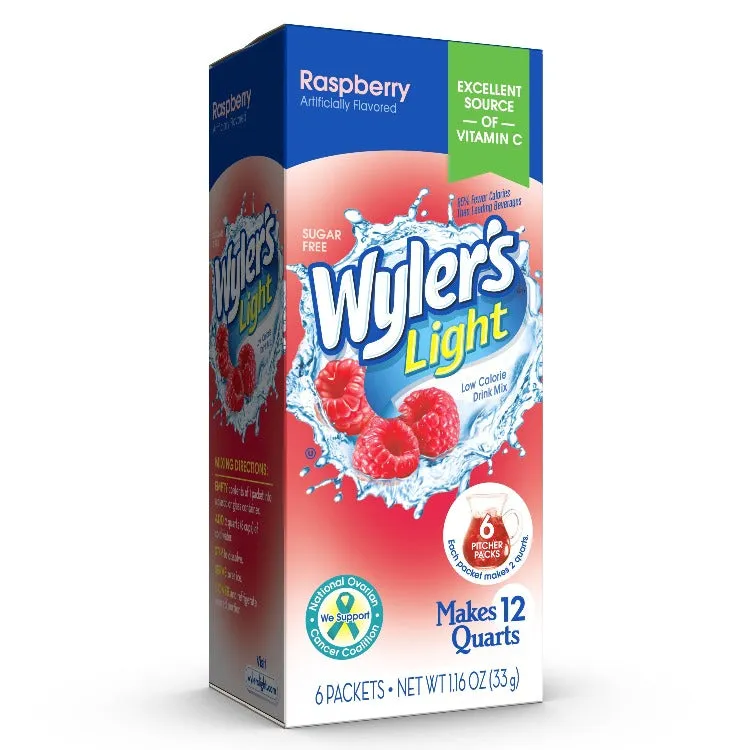 Raspberry Low Calorie Pitcher Pack Carton