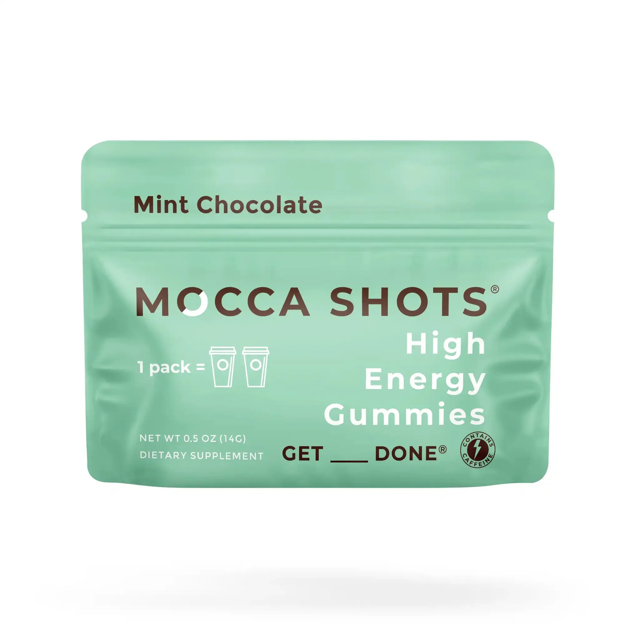 Seattle Gummy Company - Mocca Shots Mint Chocolate Caffeine Gummy