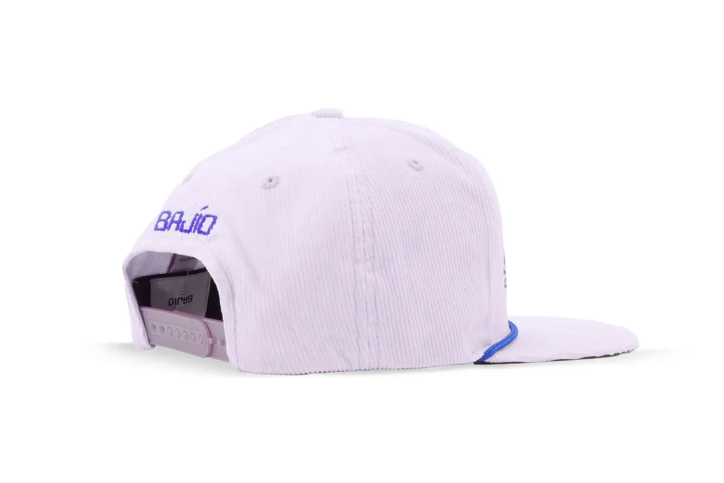 Yellowfin Flat Brim Corduroy Hat - Lavender Purple